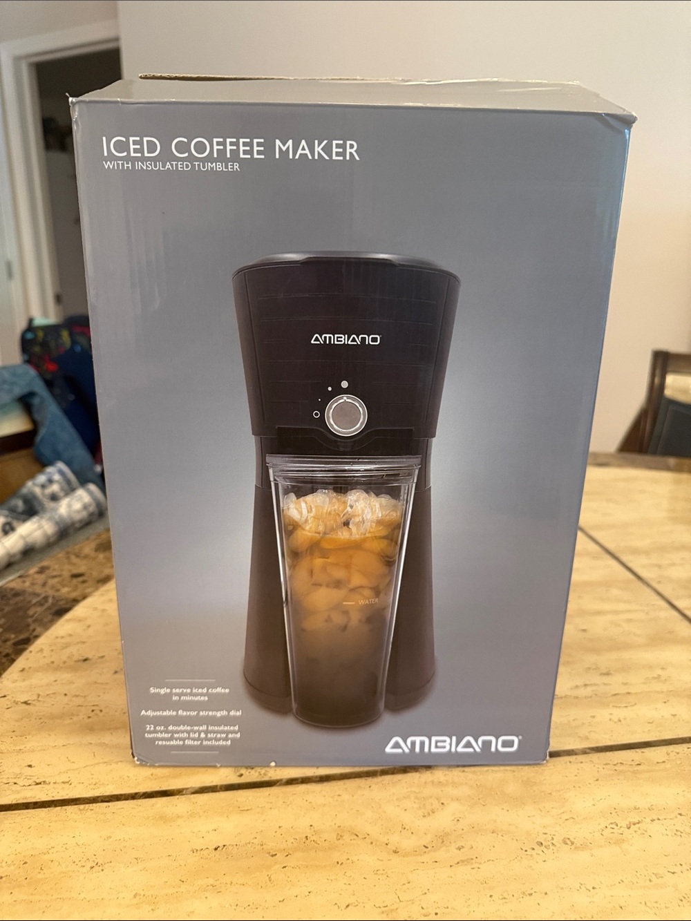 Ambiano Iced Coffee Maker in Black